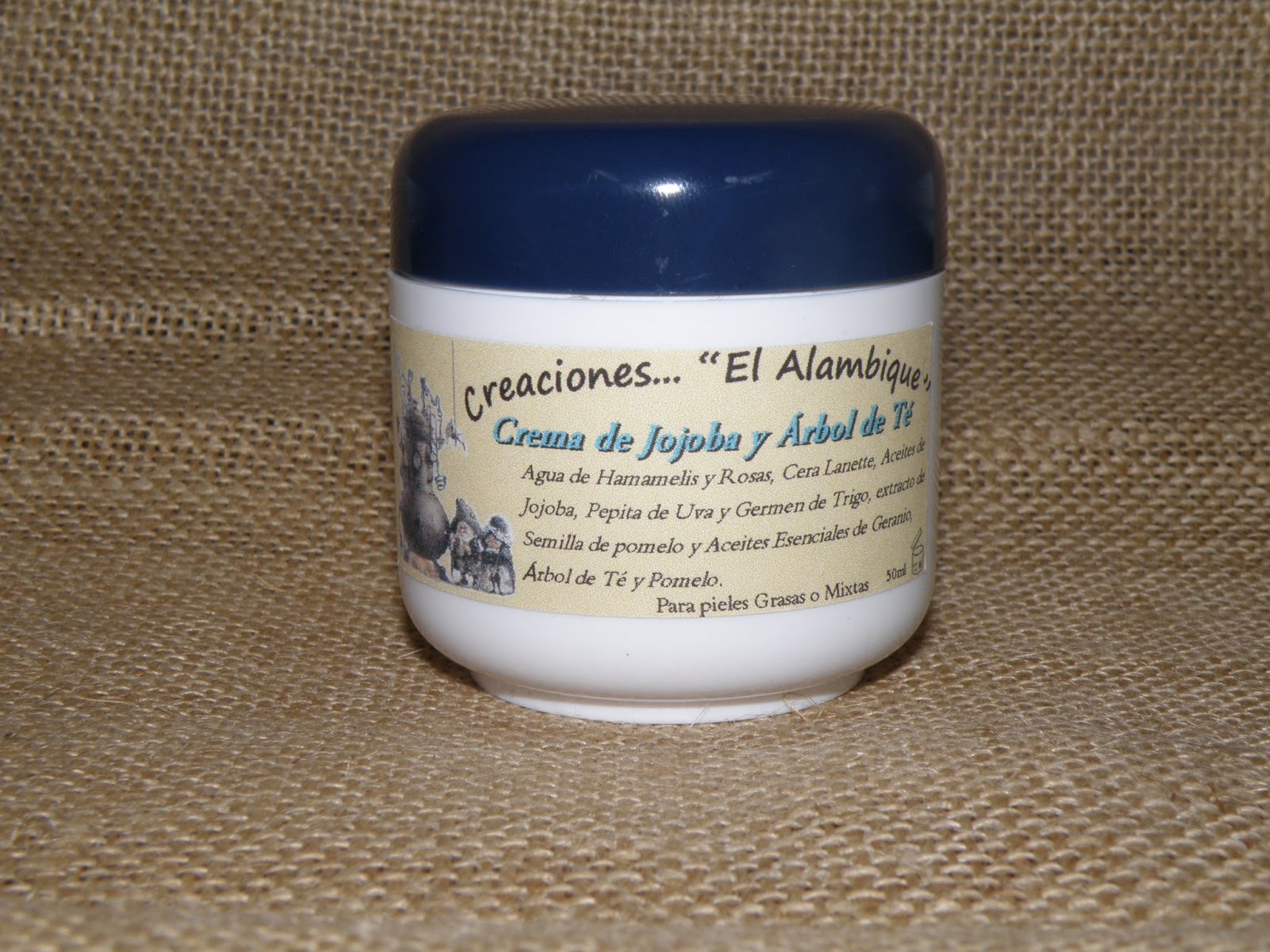 Crema de Jojoba y Árbol de Té Natural